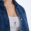 Online Bijou Brigitte Collana - Hammered Pendant