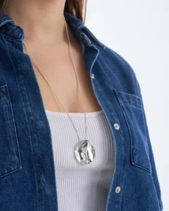 Online Bijou Brigitte Collana - Hammered Pendant