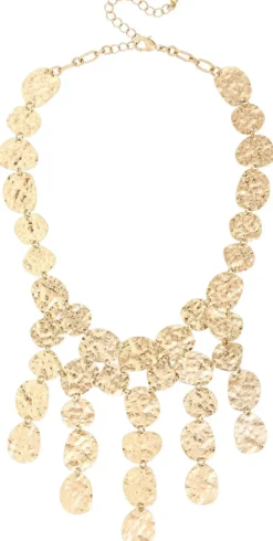 Online Bijou Brigitte Collana - Hammered Statement