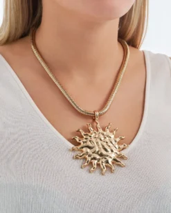 New Bijou Brigitte Collana - Hammered Sun