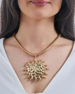 New Bijou Brigitte Collana - Hammered Sun