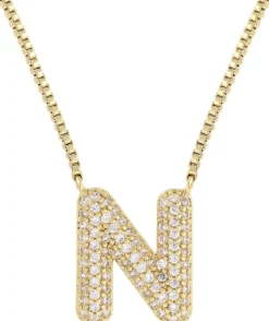 Best Bijou Brigitte Collana - Initial N