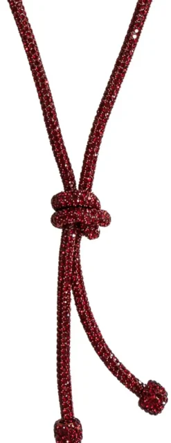 Bijou Brigitte Collana - Knotted Red
