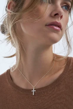 New Bijou Brigitte Collana - Little Cross