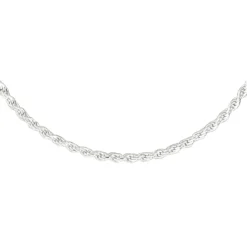 New Bijou Brigitte Collana - Long Silver Twist