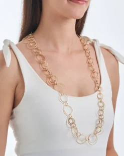 New Bijou Brigitte Collana - Many Golden Circle