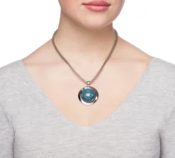 New Bijou Brigitte Collana - Marbled Turqouise