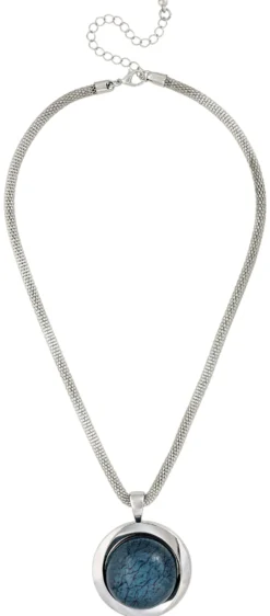 New Bijou Brigitte Collana - Marbled Turqouise