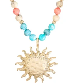 Hot Bijou Brigitte Collana - Marble Sun