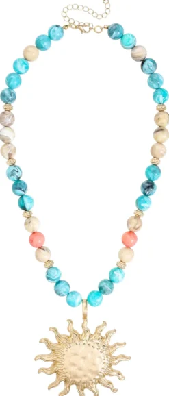 Hot Bijou Brigitte Collana - Marble Sun