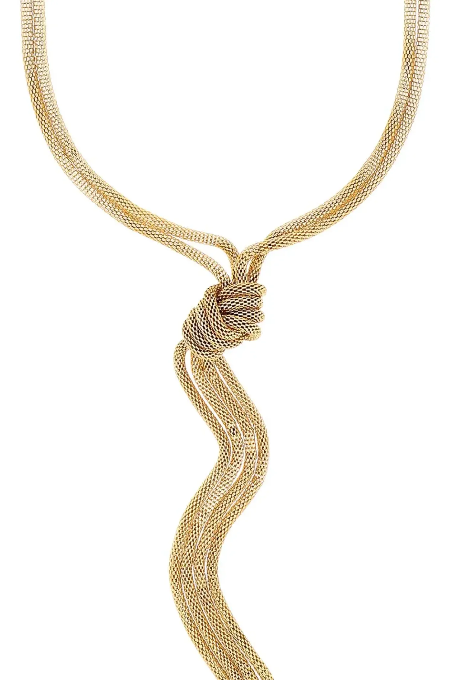 Sale Bijou Brigitte Collana - Mesh Knot