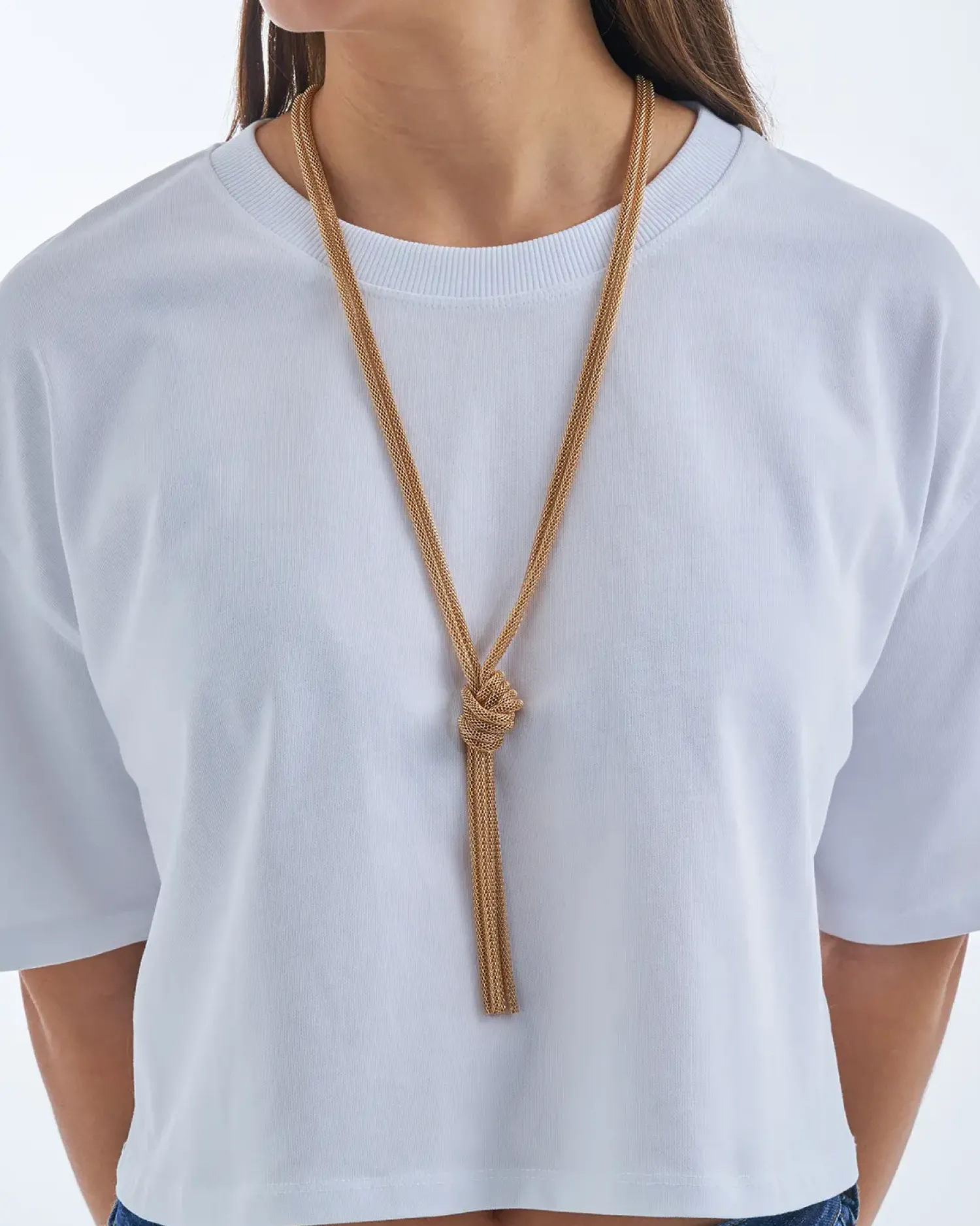 Sale Bijou Brigitte Collana - Mesh Knot