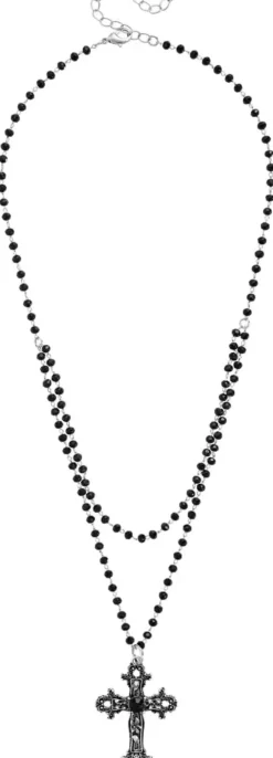 New Bijou Brigitte Collana - Midnight Cross