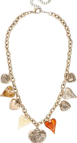 Bijou Brigitte Collana - Natural Hearts