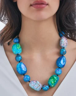 Hot Bijou Brigitte Collana - Ocean Stones