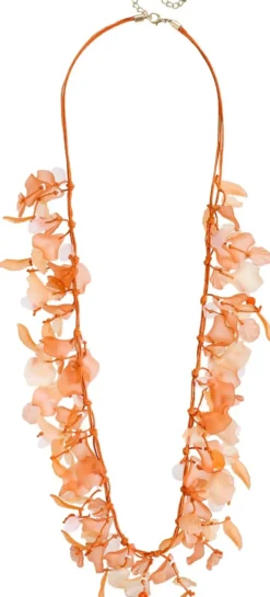 Discount Bijou Brigitte Collana - Orange Petals
