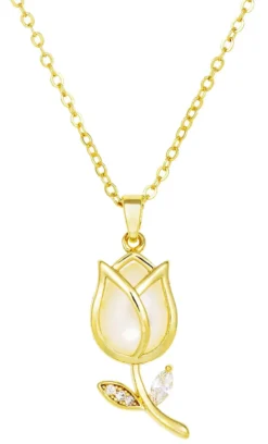 Online Bijou Brigitte Collana - Pearl Tulip