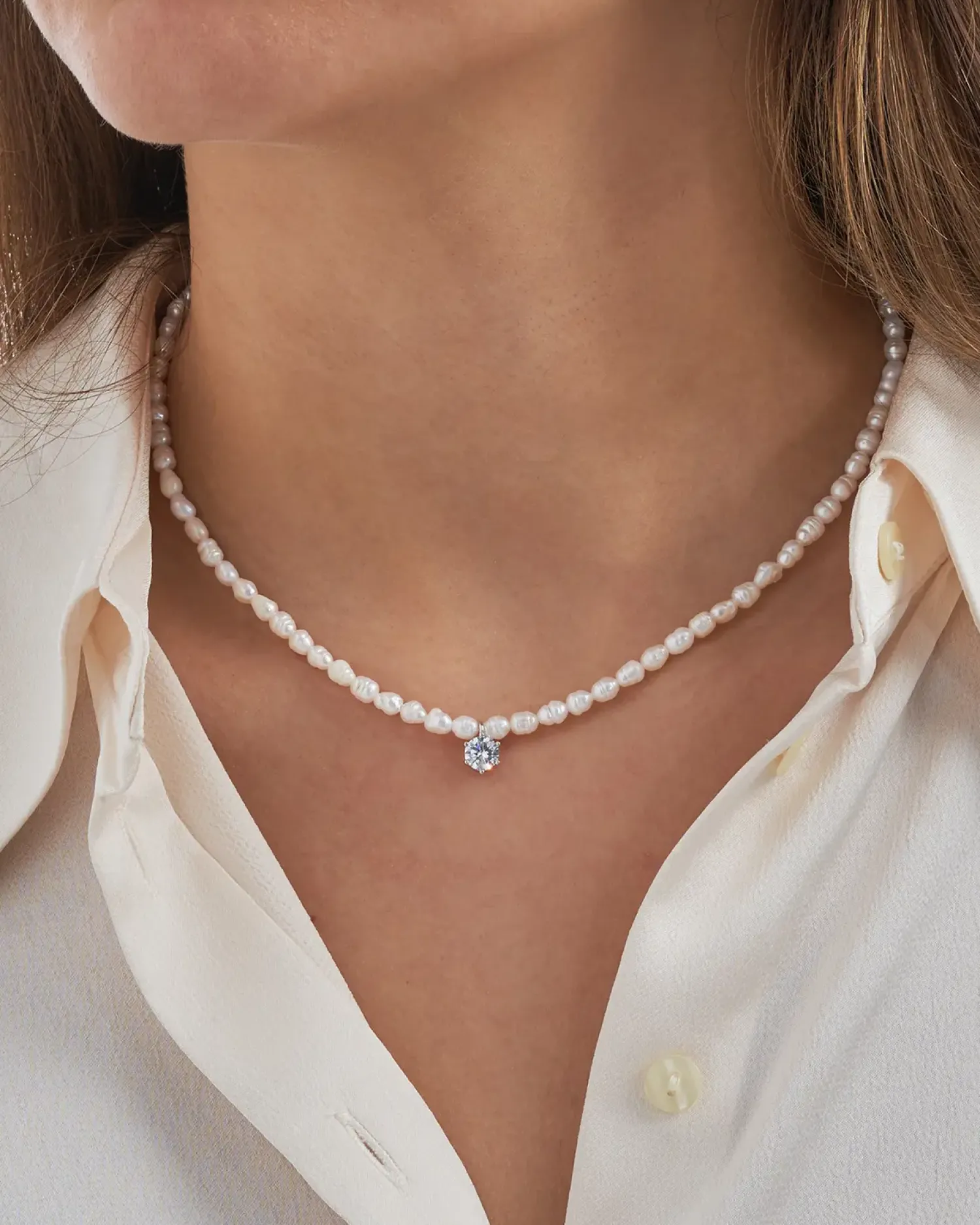 Best Bijou Brigitte Collana - Pearly Night