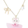 Clearance Bijou Brigitte Collana per bambini - Pink Ballet