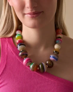 Outlet Bijou Brigitte Collana - Rainbow Beads