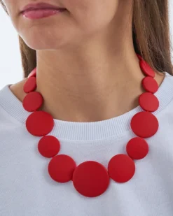 Bijou Brigitte Collana - Red Circle