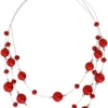 New Bijou Brigitte Collana - Red Howlith