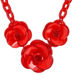 Bijou Brigitte Collana - Red Roses
