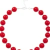 New Bijou Brigitte Collana - Red Sphere