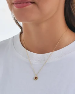 Clearance Bijou Brigitte Collana - Red Zirconia