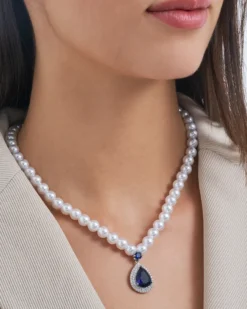 Hot Bijou Brigitte Collana - Royal Sapphire