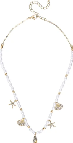 Online Bijou Brigitte Collana - Shell Pendants