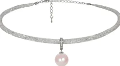 New Bijou Brigitte Collana - Shiny Mesh