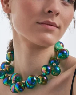 Discount Bijou Brigitte Collana - Shiny Seafoam