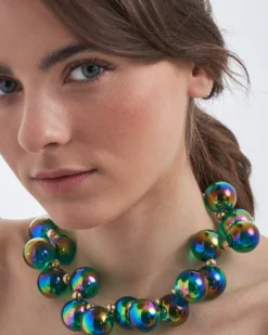 Discount Bijou Brigitte Collana - Shiny Seafoam