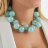 Sale Bijou Brigitte Collana - Shiny Turquoise