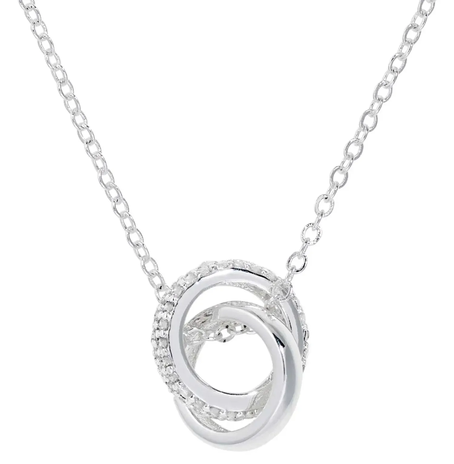 New Bijou Brigitte Collana - Silber Fusion
