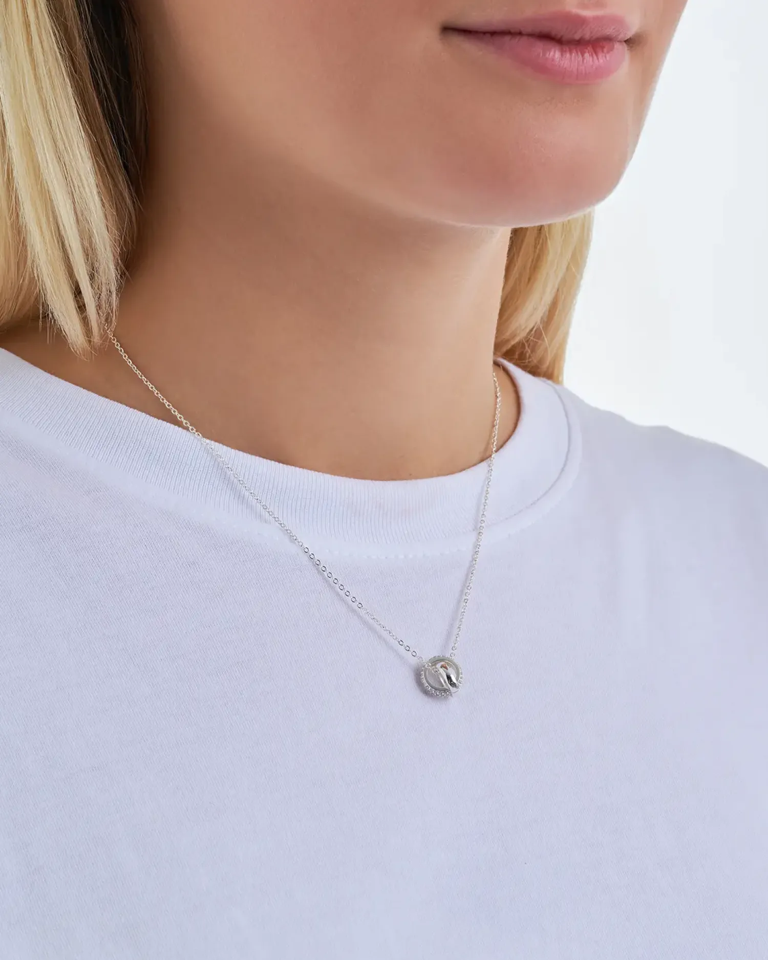 New Bijou Brigitte Collana - Silber Fusion