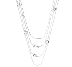 Clearance Bijou Brigitte Collana - Silver Dots