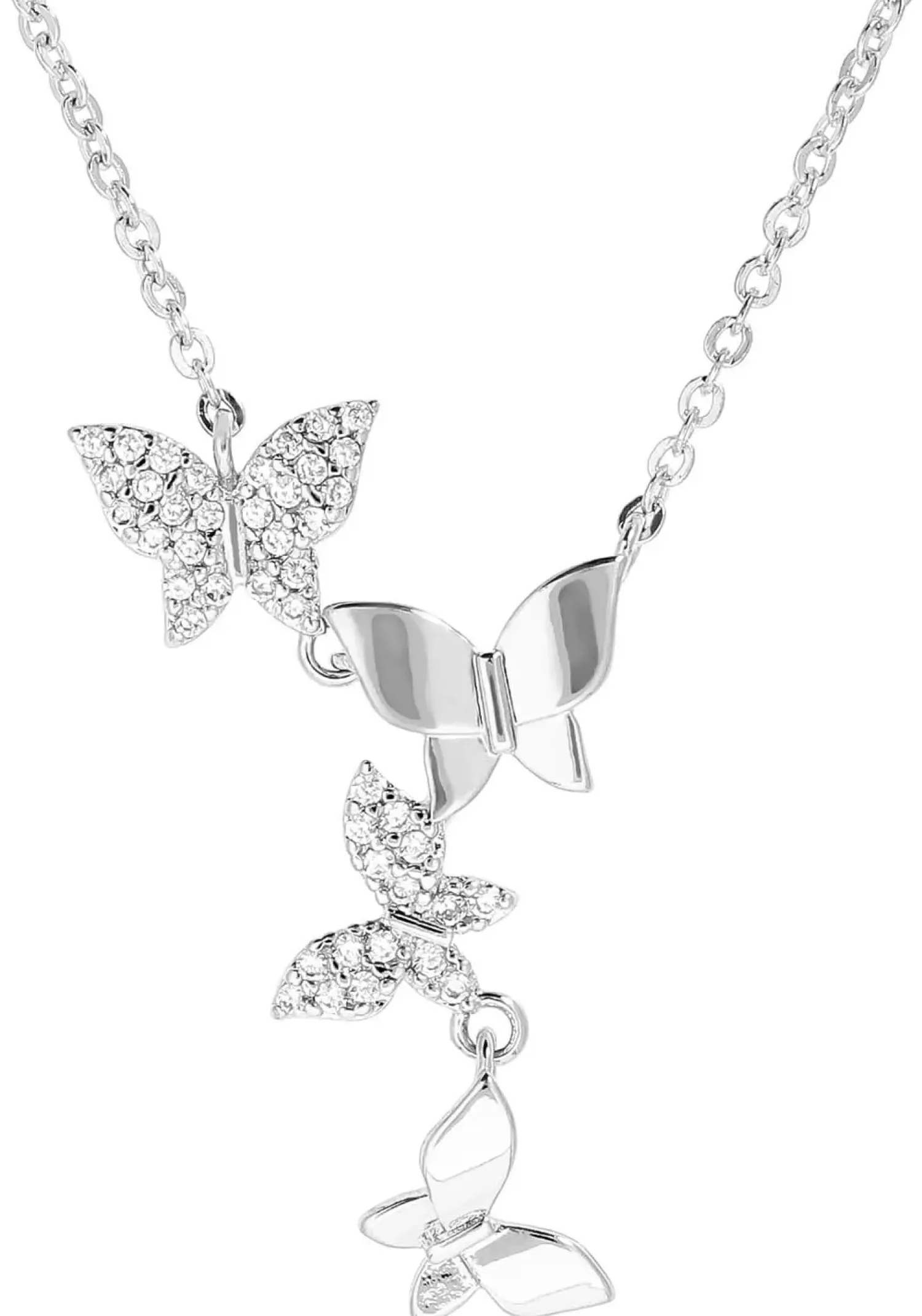 Best Bijou Brigitte Collana - Silver Flutter
