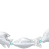 Bijou Brigitte Collana - Silver Scales
