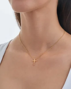 Online Bijou Brigitte Collana - Simple Cross