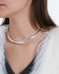 Best Bijou Brigitte Collana - Smooth Silver