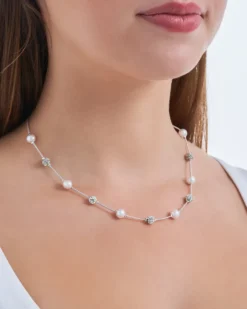 Bijou Brigitte Collana - Sparkle Pearls