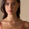 Clearance Bijou Brigitte Collana - Steel Hearts