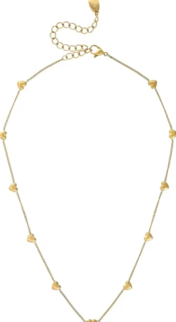 Clearance Bijou Brigitte Collana - Steel Hearts