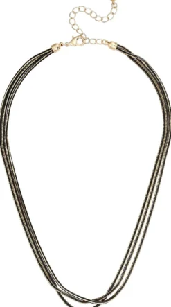 Online Bijou Brigitte Collana stratificata - Black Elegance