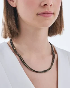 Online Bijou Brigitte Collana stratificata - Black Elegance