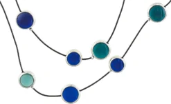 New Bijou Brigitte Collana stratificata - Blue Orbit