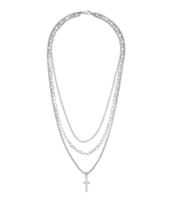 Online Bijou Brigitte Collana stratificata - Bold Cross