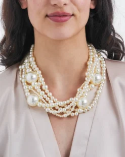 Outlet Bijou Brigitte Collana stratificata - Chunky Pearls
